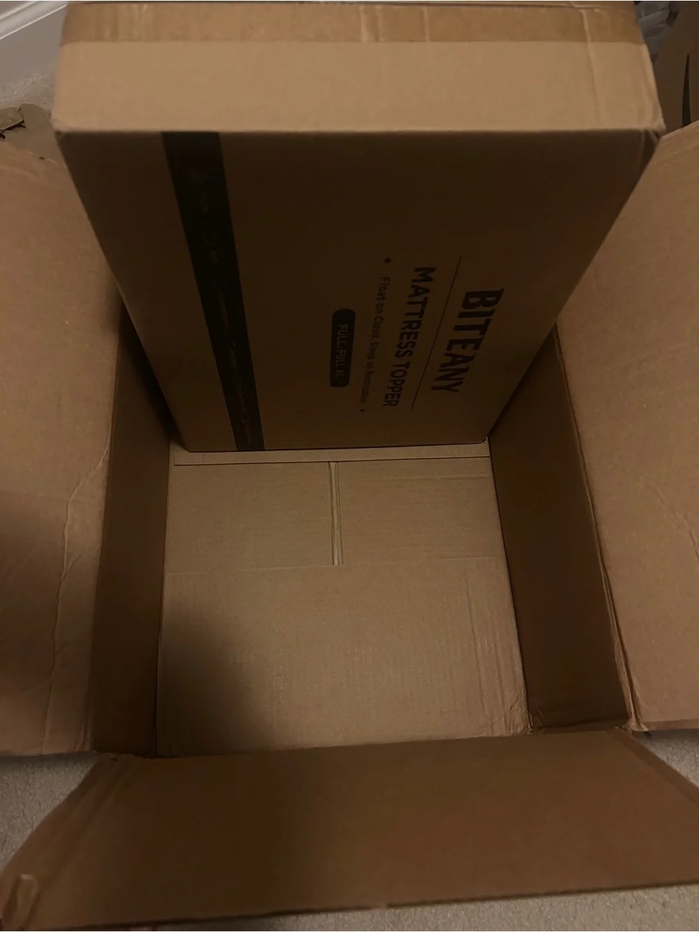 NWT Premium Full/Full XL Memory Foam Mattress Topper